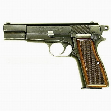 Browning HP 9 mm Pistol